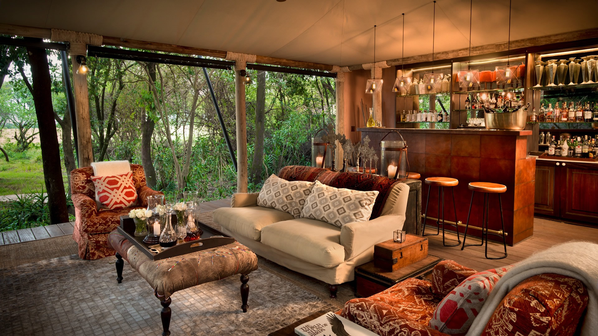 A luxury tented suite on safari in Kenya, a Thanksgiving week escape from the USA