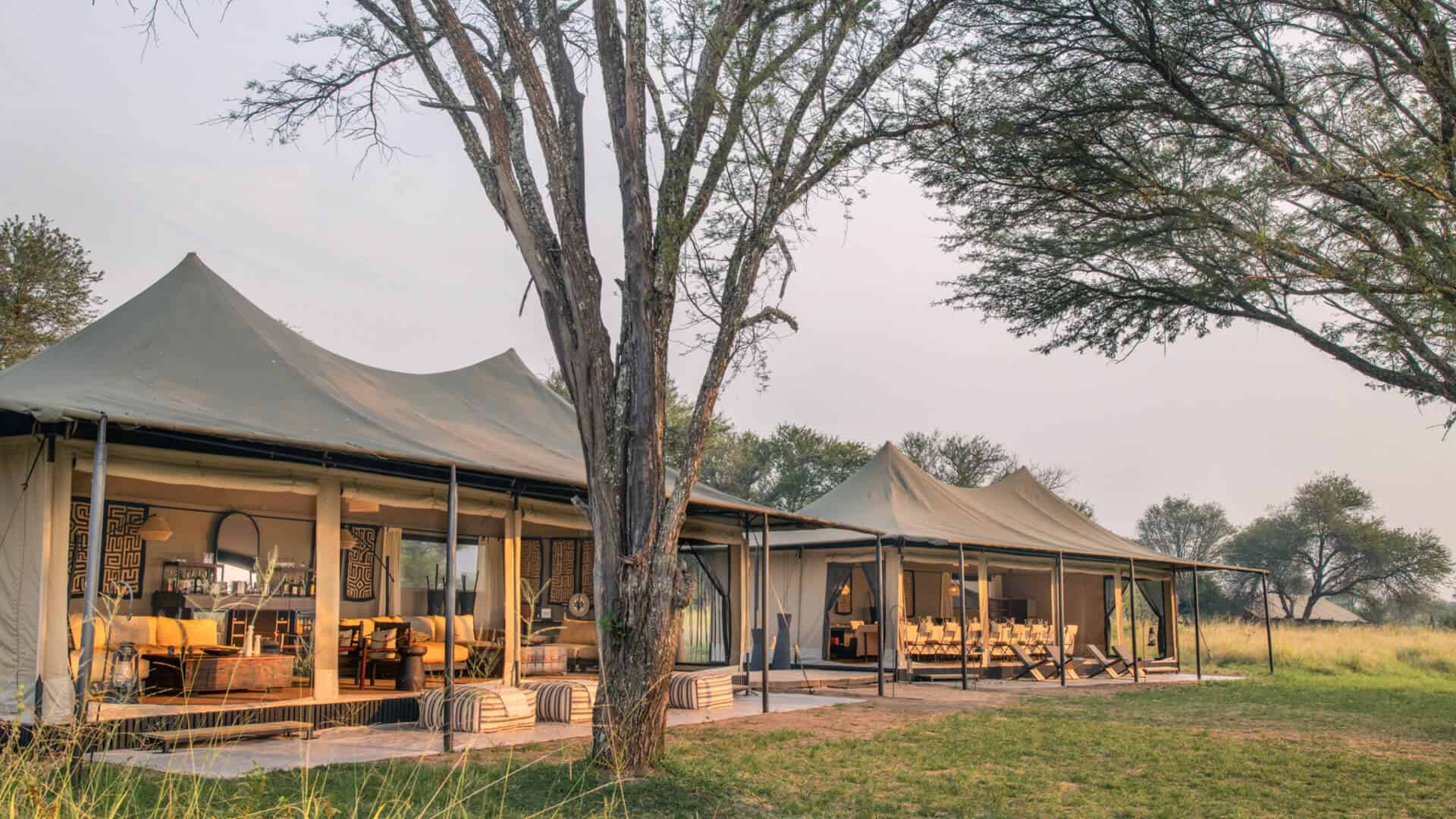 Ubuntu Migration Camp, Southern Serengeti, in calving season