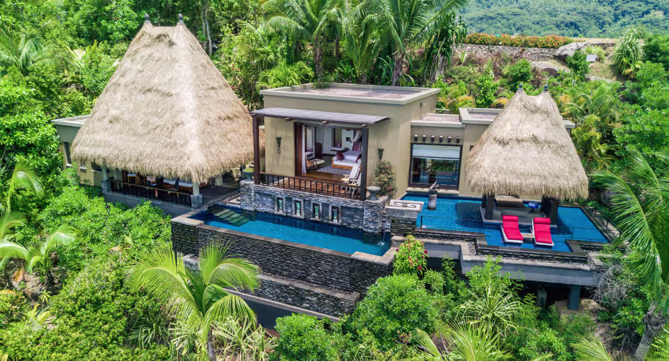 Anantara Maia, an all villa resort on a private cove of Mahe, Seychelles