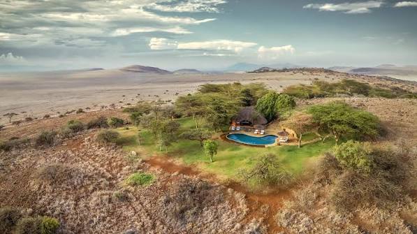 Kifaru House on the Lewa Wildlife Conservancy, northern Kenya