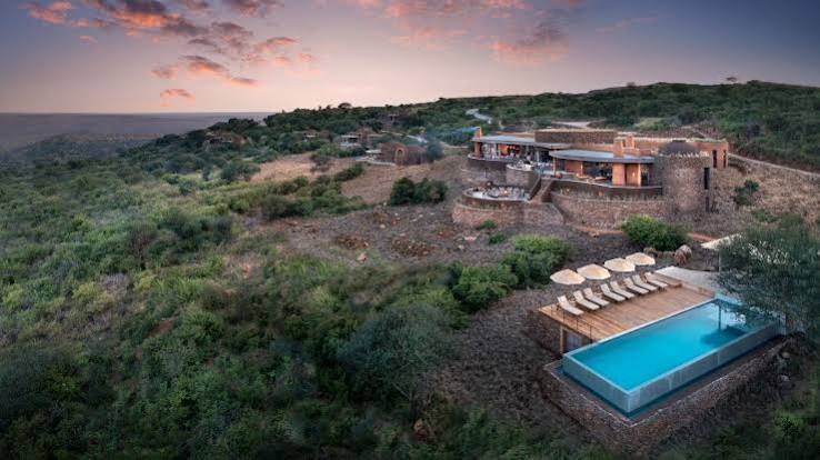 Suyian Lodge on Suyian Ranch in western Laikipia, Kenya
