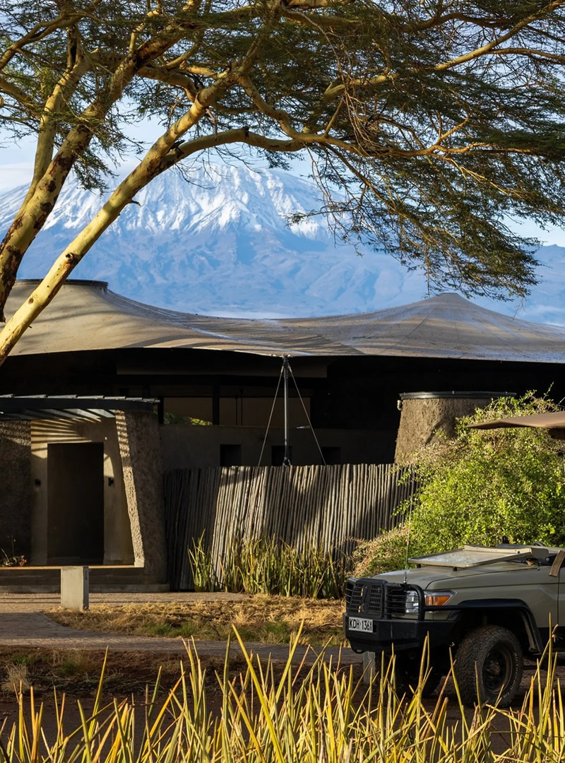 4 day Angama Amboseli ultra luxury safari beneath Kilimanjaro